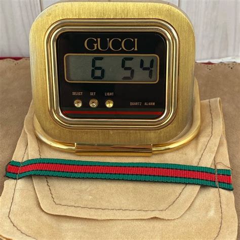 gucci vintage clock|Gucci .